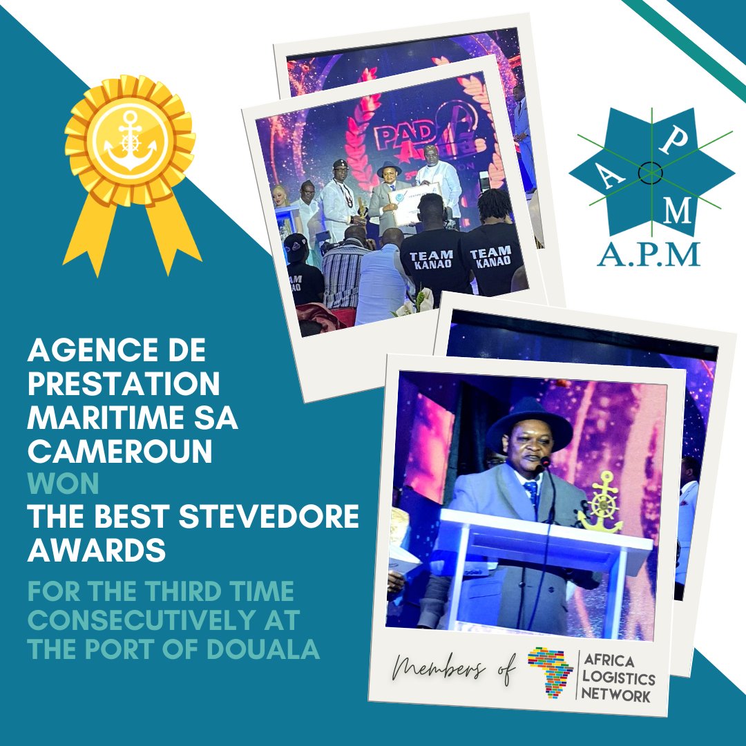 africa_logistic's tweet photo. 📢 Members News!!!
Congratulations #AgenceDePrestationsMaritimes, member of @africa_logistic representing #Cameroon and #Chad!
#Cameroon #Chad #africa #africalogistics #africashipping #africalogisticsnetwork #aln #shipping #logistics #freightforwarding #projectcargo #shipment https://t.co/gC0USl8NBe
