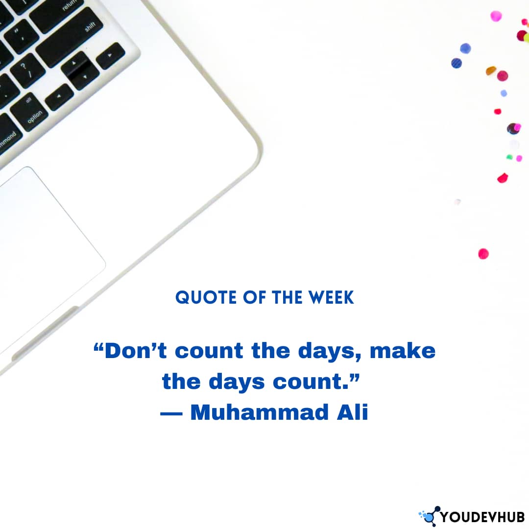 youdevhub's tweet image. Every day presents an opportunity to do something meaningful and make an impact.
#youdevhub #learntechskills