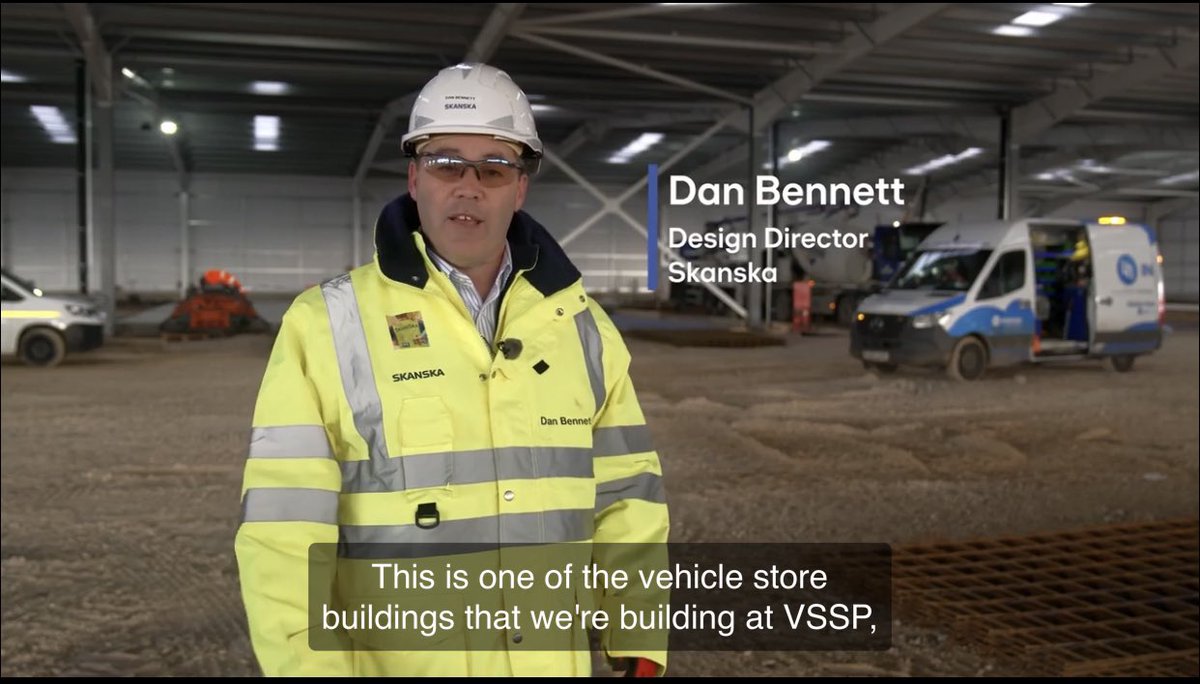 Fantastic progress underway on the Vehicle Storage and Support Programme at MOD Ashchurch. This huge facility will cater for over 4,000 Army vehicles, reduce maintenance costs and support operational capability @mod_dio @SkanskaUKplc Watch the video at bit.ly/3QXmJwn