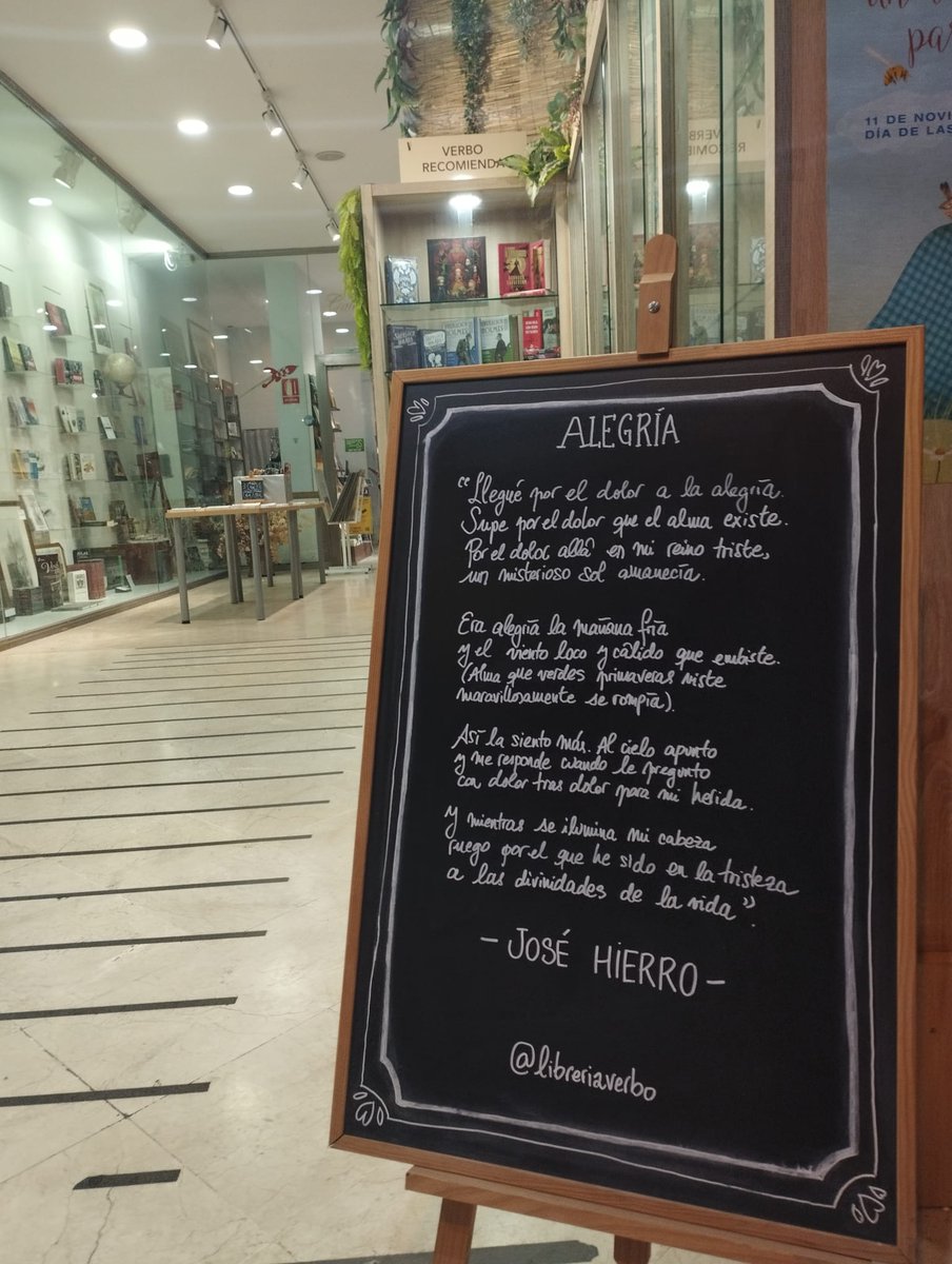 ✍"Alegría", José Hierro.

Llegué por el dolor a la alegría...