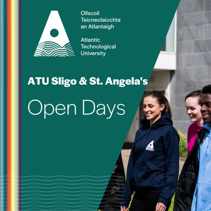 Three Open Days for your attention this weekend - DCU and ATU (Sligo), ATU (StAngela's). Get on campus - find the right fit for you - check out the transport links and the courses on offer. Keep your options open! #excellenceineducation #care #community