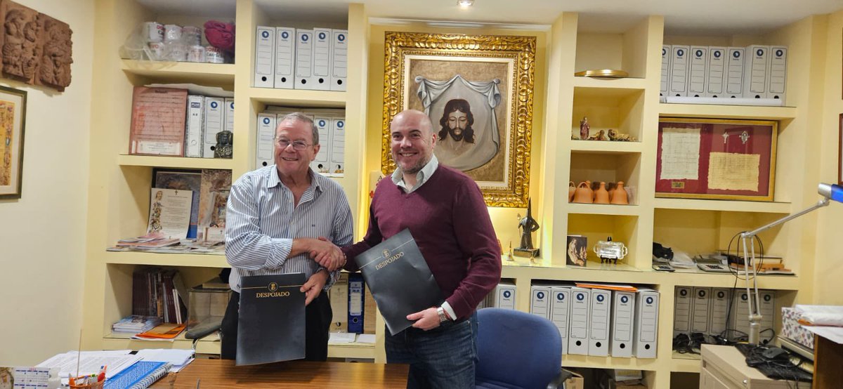 📣 𝐂𝐎𝐌𝐔𝐍𝐈𝐂𝐀𝐃𝐎 𝐎𝐅𝐈𝐂𝐈𝐀𝐋

𝑨𝑪𝑼𝑬𝑹𝑫𝑶 alcanzado con <a href="/Resurreccion_Tr/">Hermandad de la Resurrección. Granada</a>  para acompañar a su imagen titular Ntro. Señor de la Resurrección el próximo Domingo de Resurrección.

#XXVAniversarioDespojado #jaen #granada