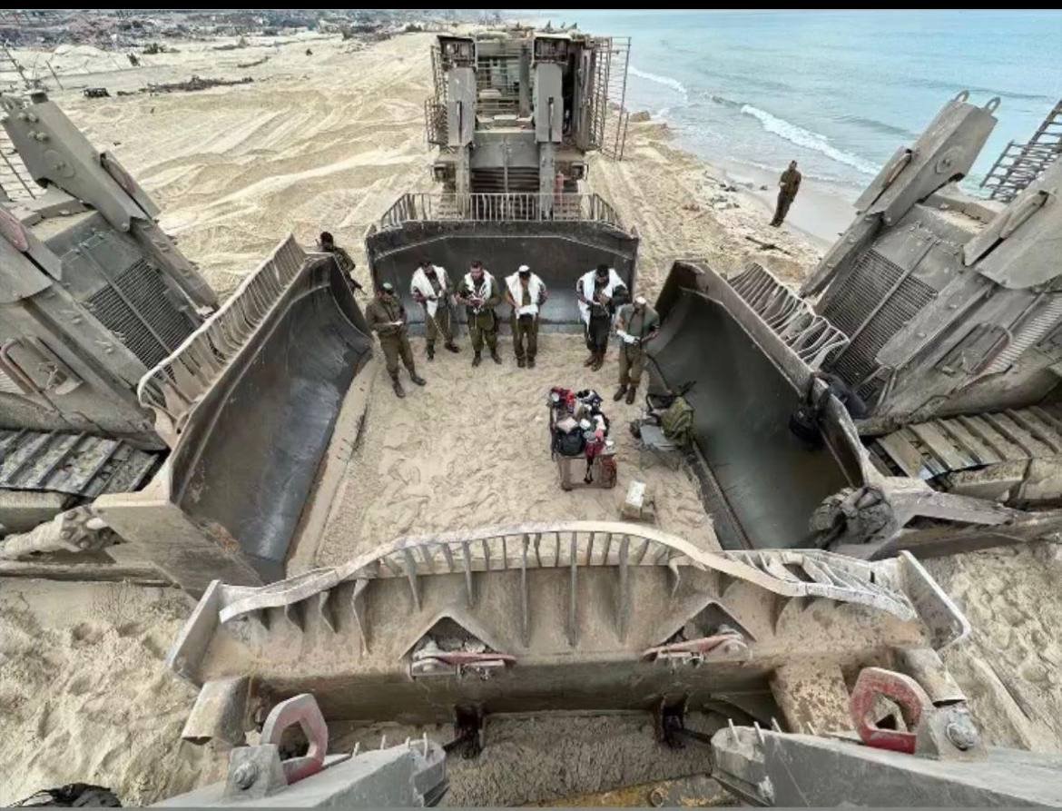 Praying for peace and protection.