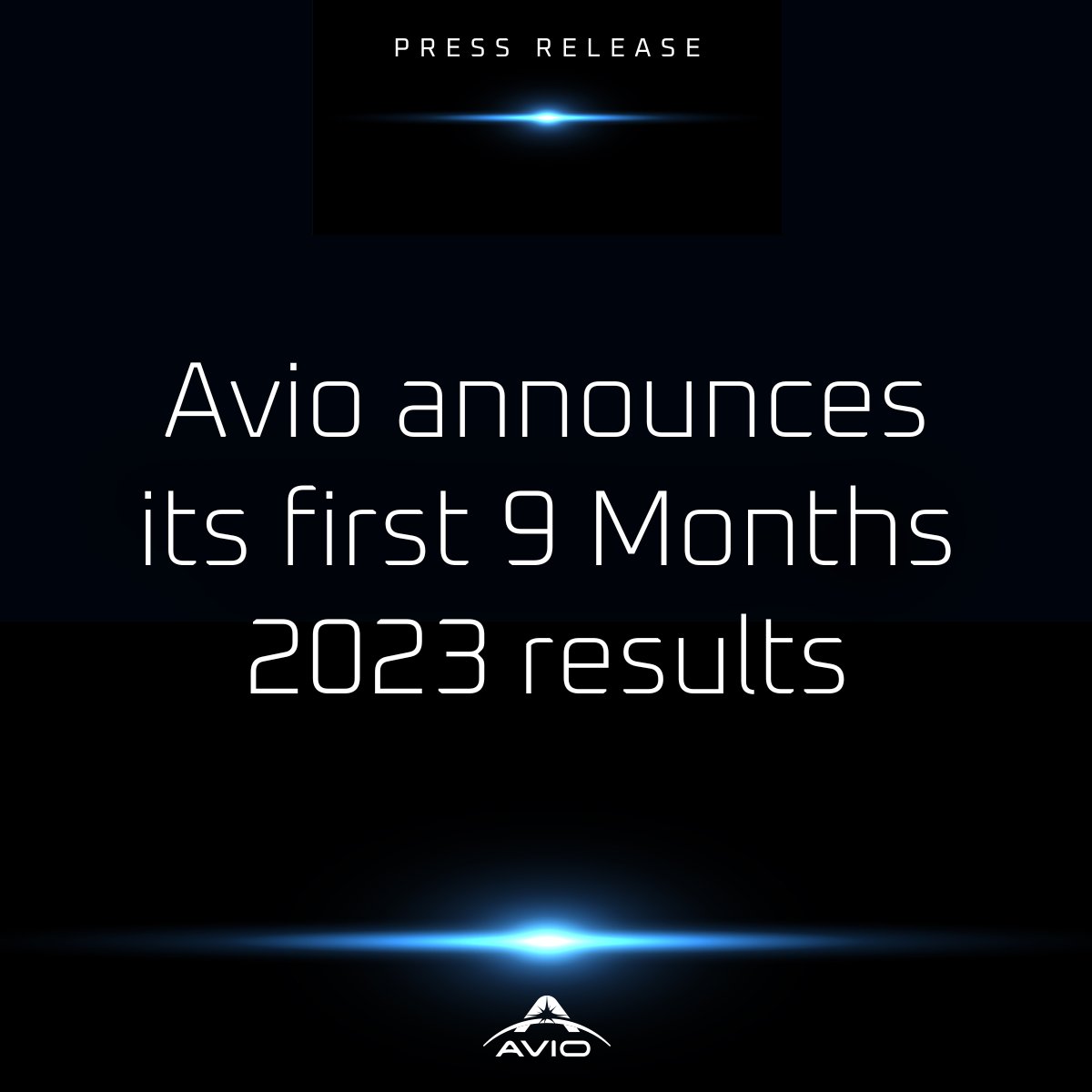 The Board of Directors of #Avio reviewed and approved the 9 months 2023 results. High order backlog is maintained, medium and long-term business prospects are also strengthened. Read all details in the press release: bit.ly/40AnAqU #space #spaceiscloser