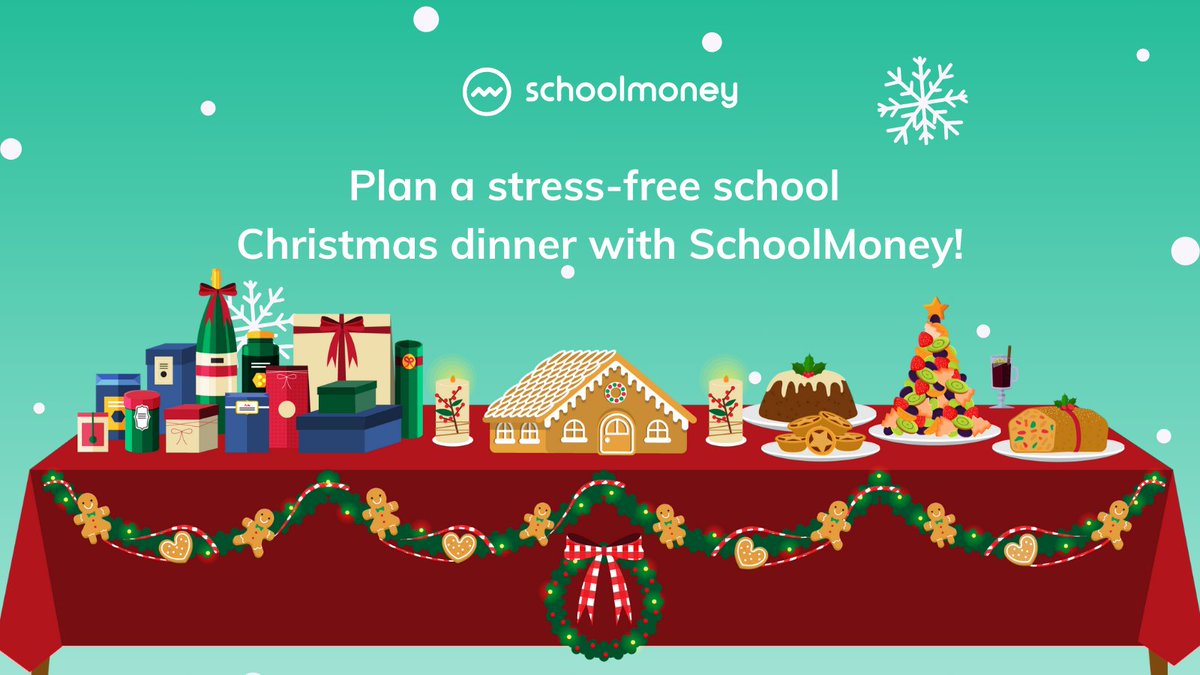 Planning to host a Christmas dinner for your school community? SchoolMoney can help you with meal choices, dietary requirements, payment collection, monitoring kitchen stock, and more! Find out more here: bit.ly/3QOPdcB

#SchoolPayments #CashlessCatering #ChristmasDinner
