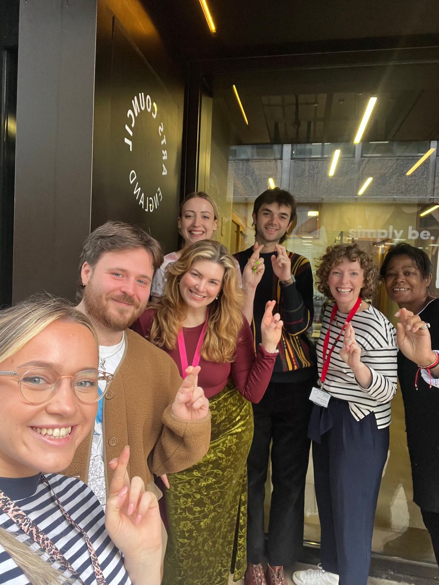 29 years ago today, the first #NationalLottery tickets went on sale.

To celebrate, we’re joining thousands of #ACEfunded organisations and @TNLUK in sharing crossed-finger selfies to say #ThanksToYou to National Lottery players for raising £30 million for good causes 🙌