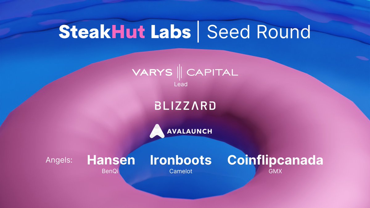 SteakHut Labs has successfully completed our strategic seed round.

This accomplishment will supercharge the development of SteakHut, allowing us to create a unique creator-focused platform for liquidity providers.

let's redefine liquidity...