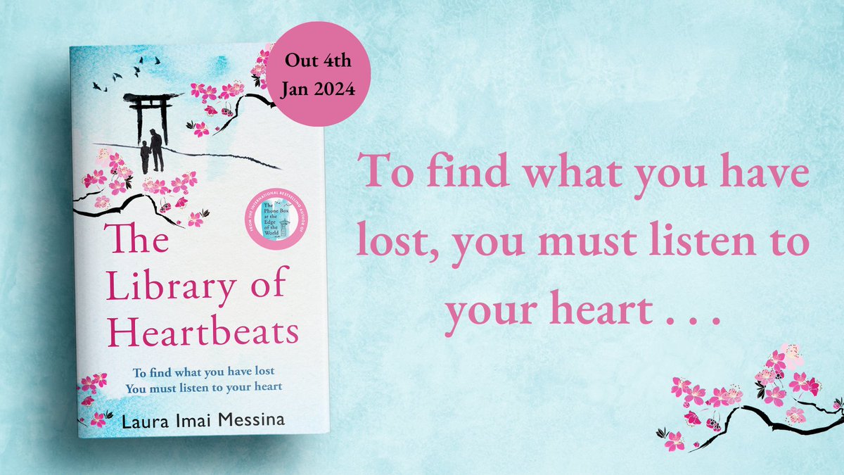 Listen to your heart... 🤍 A powerful, moving novel of grief, hope, friendship and love based around a real archive on an island in Japan, where people travel to record their heartbeats. Pre-order #TheLibraryOfHeartbeats by Laura Imai Messina now! loom.ly/rKFQIsM