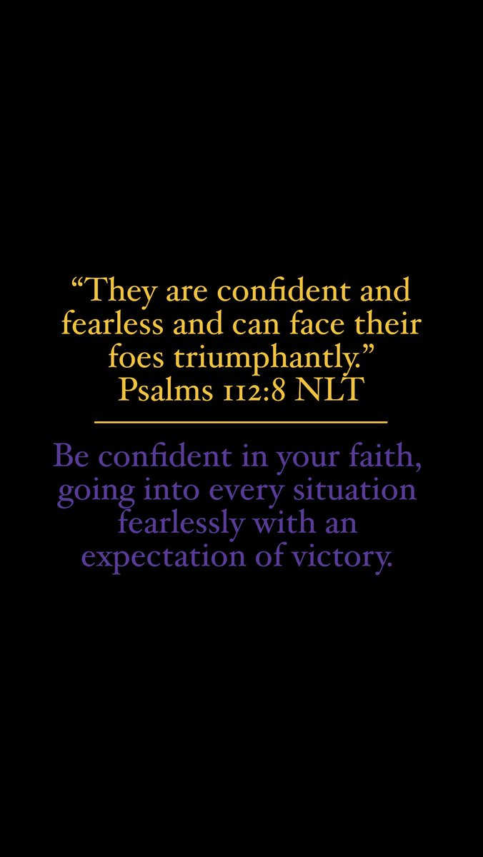 Almighty God I thank you for this day. I thank you for the testing of my faith which is increasing my confidence in you. I pray for an unwavering expectation of victory in the mist of my situation. In Jesus name, Amen. 🙏🏾 
#Dominate2023