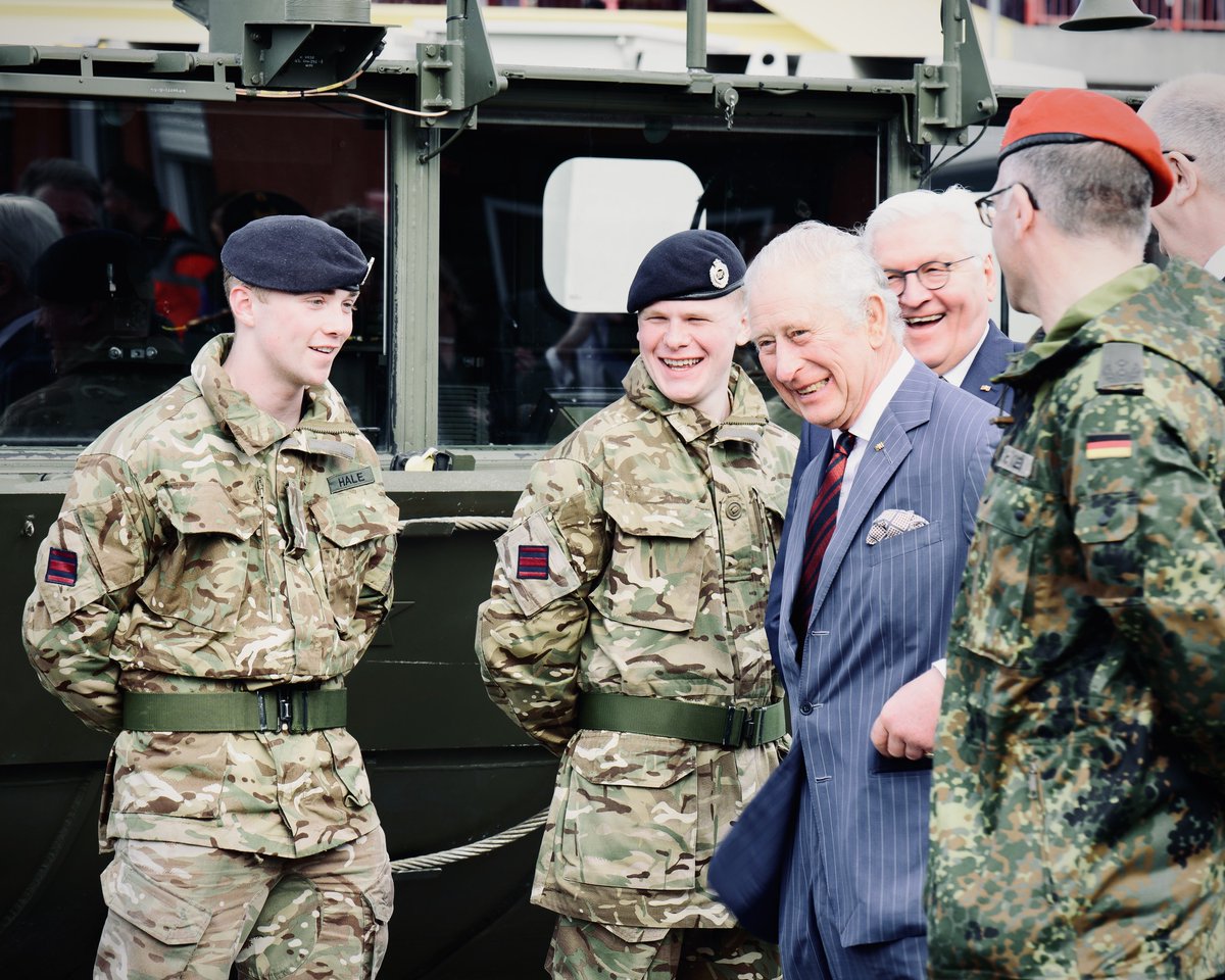 Corps of Royal Engineers (@proud_sappers) on Twitter photo We would like to wish His Majesty King Charles III, our Colonel-in-Chief, a very Happy 75th Birthday! 👑🎉
<a href="/RoyalFamily/">The Royal Family</a> We would like to wish His Majesty King Charles III, our Colonel-in-Chief, a very Happy 75th Birthday! 👑🎉
<a href="/RoyalFamily/">The Royal Family</a>
