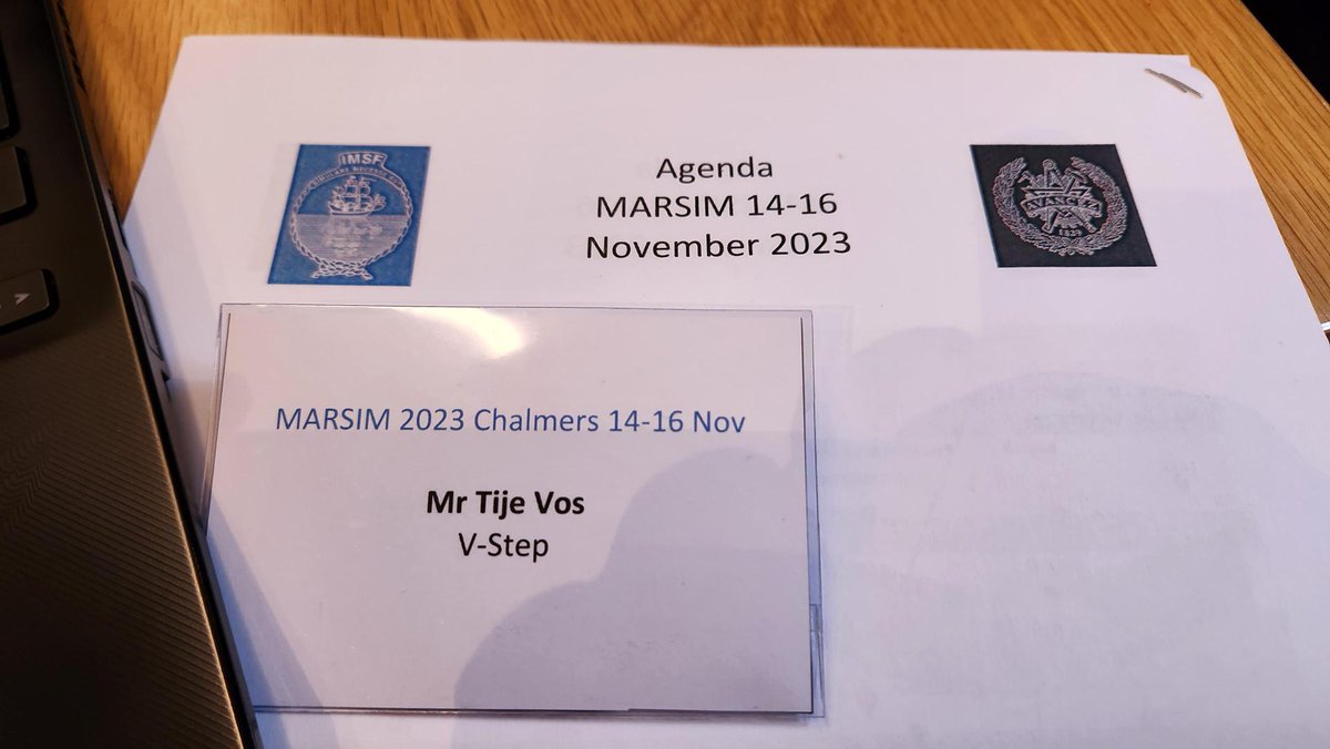 vstepsimulation's tweet image. Today, our Commerical Director, Tije Vos, will be delivering a presentation at the International Maritime Simulator Forum in Sweden showcasing how our solutions play a pivotal role in fostering learning and development worldwide. 

#maritimesimulation