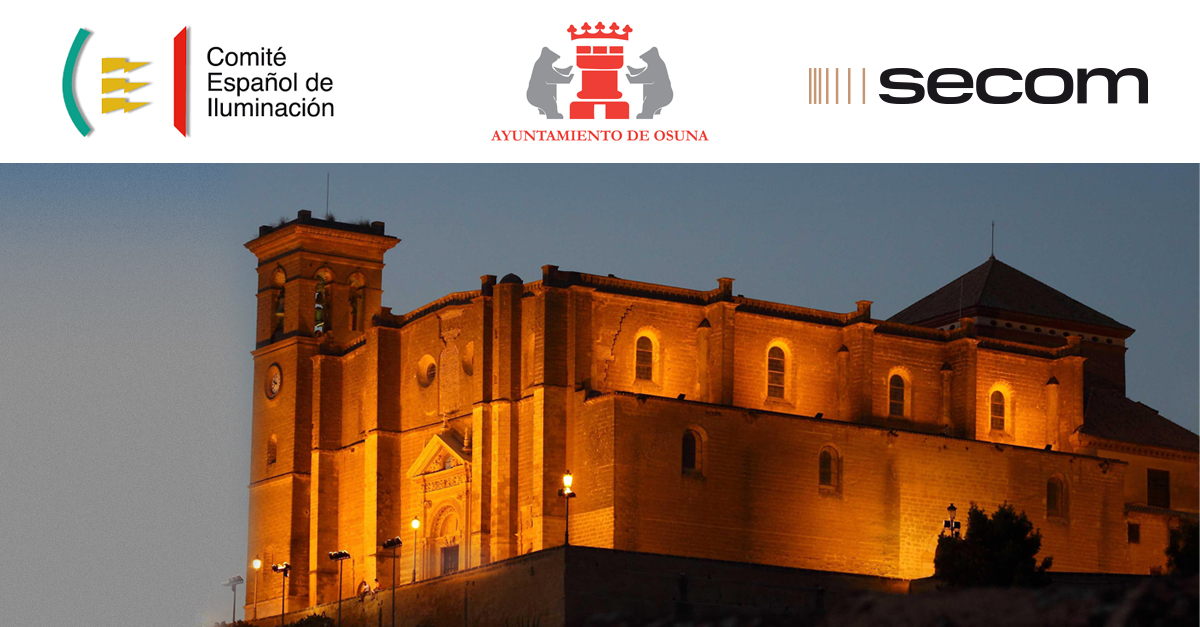 ENCUENTRO DELEGACIÓN SUR - ANDALUCÍA DEL COMITÉ ESPAÑOL DE ILUMINACIÓN (CEI)
17 noviembre, reunión anual para los Técnicos de Ayto. zona sur. Osuna (Sevilla), siendo el Excmo. Ayuntamiento de Osuna anfitrión del evento y con la participación y patrocinio de Secom Iluminación.
