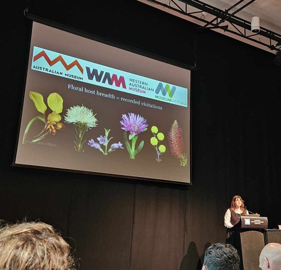 triciaslattery's tweet photo. A full 2 years into my appointment as Director of Student Affairs for @Aust_Ent_Soc, I finally got to present some of my research. 😭🥹 
#AusEnto2023 https://t.co/AWZhVfcCUN
