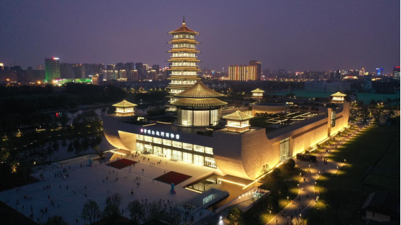 exc_led's tweet photo. EXC was approached by the Nanjing Museum who had a vision to create a stunning nightscape for the China Grand Canal Museum in Yangzhou (East of China). The challenge was to perfectly create LED elements that would become part of the building material.  

#facadelighting #led https://t.co/PaNAP19ELc