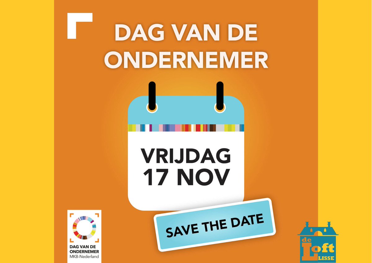 Aankomende vrijdag (17 november) is de Dag van de Ondernemer 🤝 Hiervoor is een programma opgezet met onder anderen inspirerende spreker Klaske Kruk, bekend van BNR Nieuwsradio. Meer informatie en aanmelden 👉deloftlisse.nl/product/dvdo/