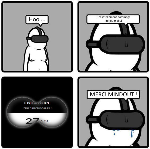 En quête d'amis pour survivre à cette semaine qui démarre en mode lent? 
#RassemblezVotreCrew de 4 ou plus pour profiter de notre offre spéciale groupe et transformez les journées en semaines épiques!  #AmisEnVue #Ludique #Mardi 
#squadgoals #EnsembleCestMieux #VR #GOTY #LETSGO💥