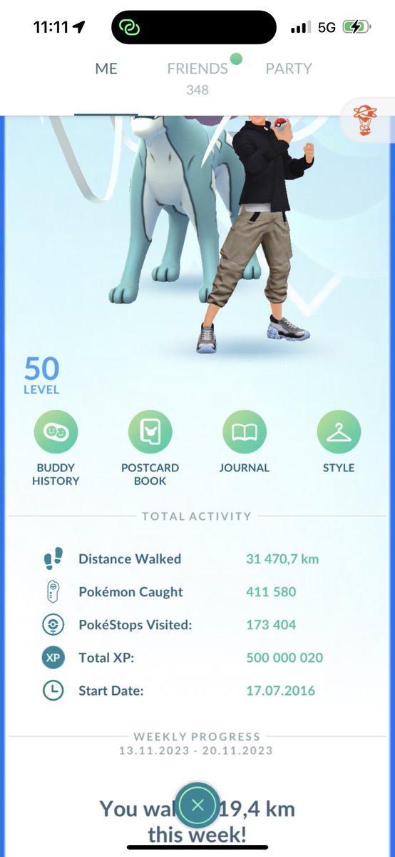 I had two goals before new year, 
Reach 500 millions XP and
50 million stardust😀😀
Today i reached them 🤩🤩
