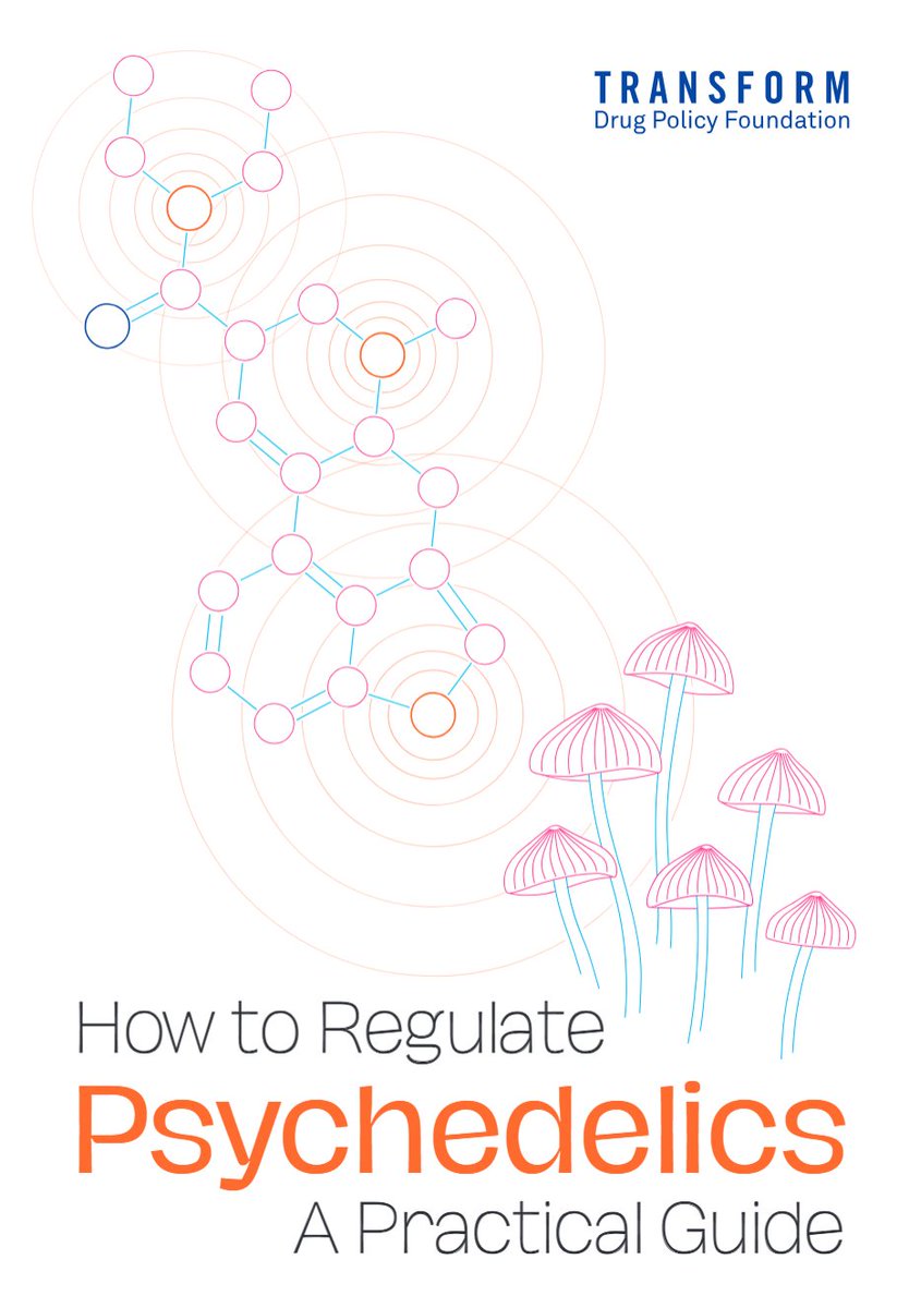 We are pleased to share our new publication, How to Regulate Psychedelics: A Practical Guide! We've mapped out a concrete set of proposals for a world where non-medical psychedelics are legalised and regulated. Order a print copy or read it online now! transformdrugs.org/publications/h…