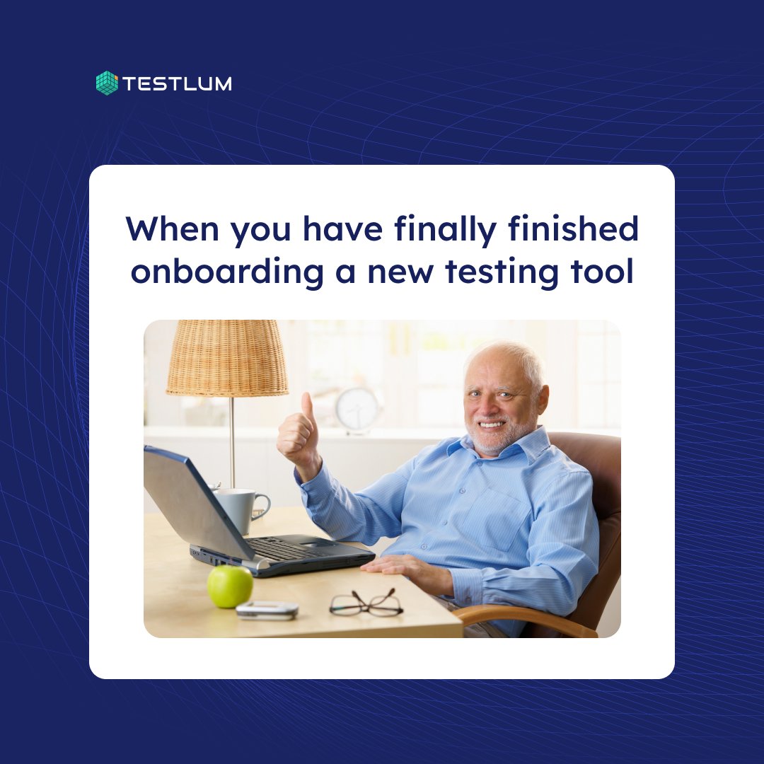 testlum's tweet image. When it says easy to use, not easy to set up 🙃

#testlum #TestingCommunity #testingtool #LowCodeSolution #TestAutomation