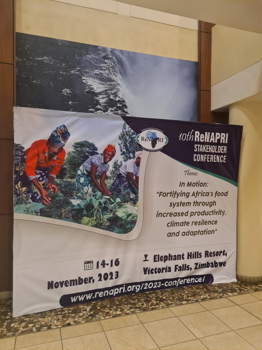 BFAP team attending the 10th @ReNAPRI1  Stakeholder conference this week - looking forward to some great sessions under the theme "Fortifying Africa's food systems through increased productivity, climate resilience and adaptation"