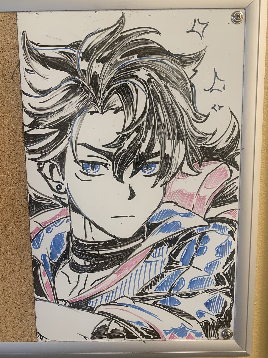 VIV_illon's tweet photo. I drew some Genshin characters on whiteboards
#art #Genshin #GenshinImpact https://t.co/Yc79JjSKgh