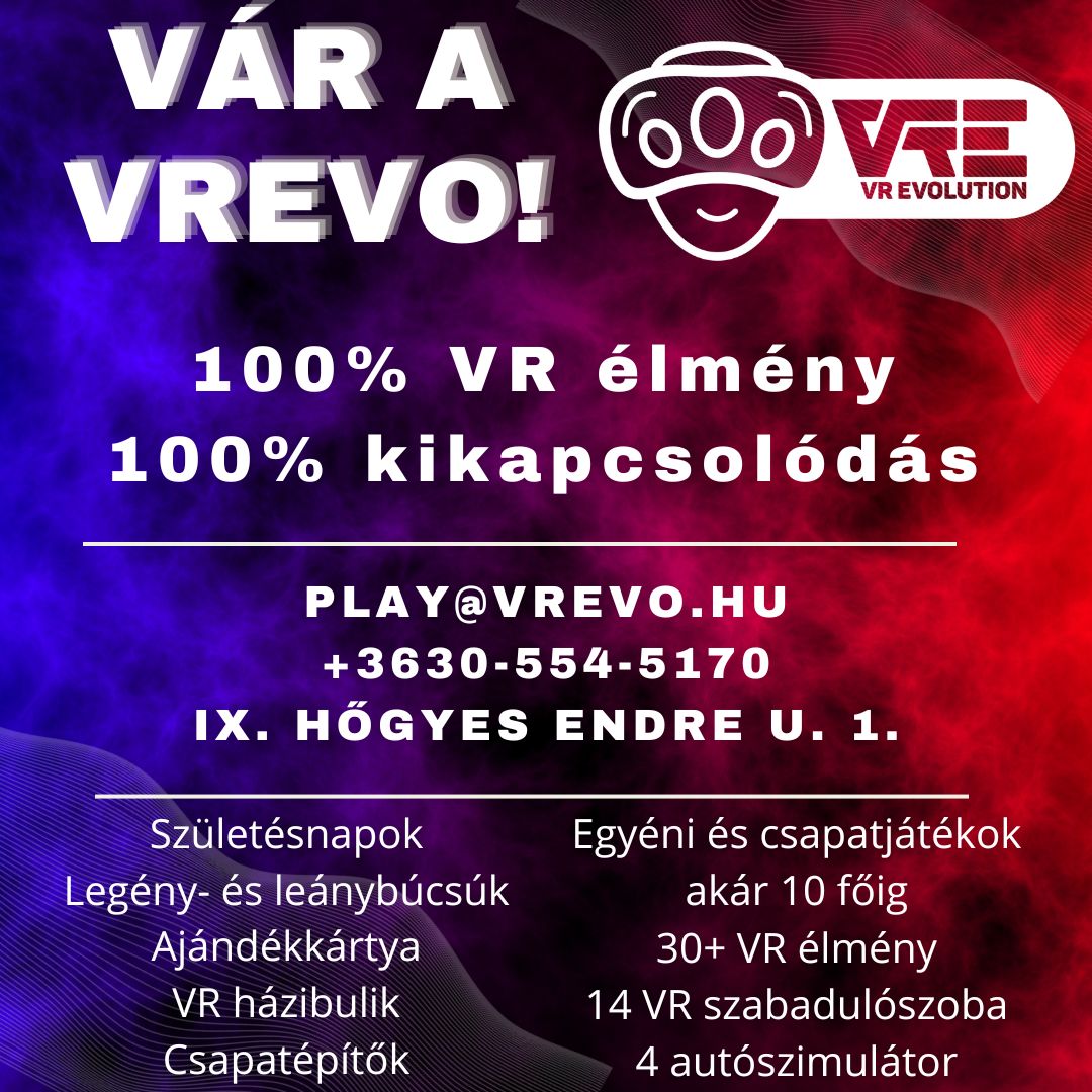 Terra_Akva's tweet photo. Most igazán érdemes a karszalagot megtartani!
A VREvolution-nál a foglalásod mellé 30 perc ajándék játékidőt kap, aki bemutatja a Terra-Akva börze karszallagot!
Tartsd meg és élj a lehetőséggel! 📷 https://t.co/T1LsCwG6wH