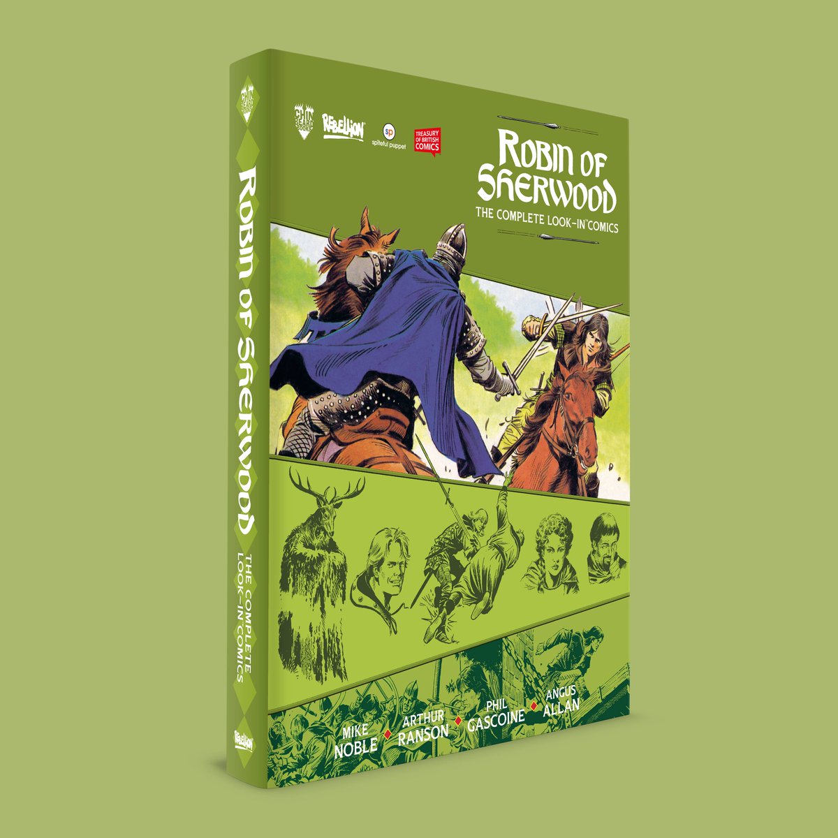 Chinbeard Books (@chinbeardbooks) on Twitter photo For a *very* limited print run, we have a softback version of 'Robin of Sherwood: Complete Look-In Comics' available: auk.direct/product/robin-…
With a new cover design too (thanks to <a href="/birdbonesbook/">Robert Hammond</a>).
It's taken a lot of time and chin-waggery for this to happen, so don't miss out!! For a *very* limited print run, we have a softback version of 'Robin of Sherwood: Complete Look-In Comics' available: auk.direct/product/robin-…
With a new cover design too (thanks to <a href="/birdbonesbook/">Robert Hammond</a>).
It's taken a lot of time and chin-waggery for this to happen, so don't miss out!!