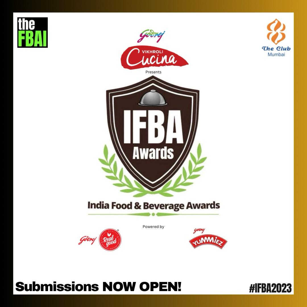 Submissions for India Food & Beverage Awards #IFBA2023 are now OPEN. Link: linktr.ee/VikhroliCucina Powered by: @VikhroliCucina @IamSUPERCHICKEN @GodrejYummiez @theclubmumbai Be ready to #BingeNBuzz with #IFBA @salloni @rachnakp #ContentCreators don't miss it!
