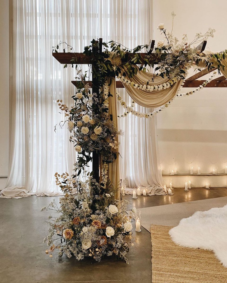 EdgeCaters's tweet photo. Now that is a seriously dreamy arch!
..
Just one of my many stunning touches of Rebecca and Jacob's magical day.
..
Photography by: @esthermoermanphoto          
Venue: @the_pipe_shop          
Decor by: @bespokedecor          
Florals: @blossomandvinefloralco          
Planner: https://t.co/fTiR8ABDLx