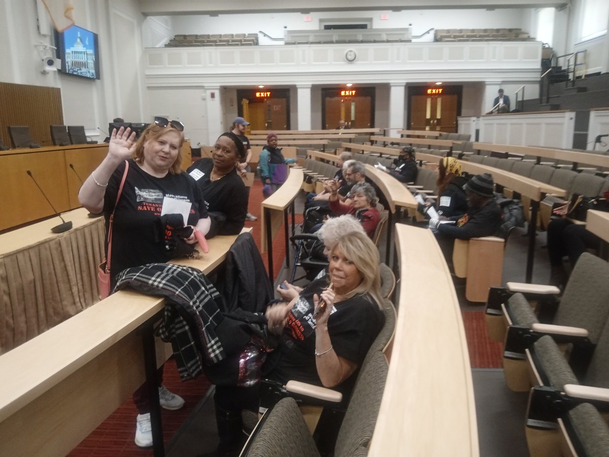 We are at the State House for the joint committee on housing hearing supporting bills H1304/S782 and H1360/S891