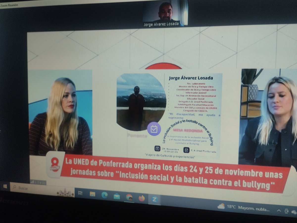 Gracias <a href="/RivasAlexandraa/">AlexandraRivas</a> por contribuir con tu granito de arena en fomentar la inclusión social y luchar contra el bullying 👏 <a href="/UNED_Ponferrada/">UNED-Ponferrada</a> <a href="/AytoPonferrada/">Ayto. de Ponferrada</a> <a href="/TurismoPonfe/">Turismo Ponferrada</a> <a href="/MoralaMarco/">Marco Morala</a> <a href="/ElBierzoDigital/">El Bierzo Digital</a> <a href="/ondabierzo/">Onda Bierzo OndaCero</a> <a href="/8Bierzo/">La 8 Bierzo</a> <a href="/CreandoBierzo/">creando bierzo fóra do contexto</a> <a href="/BierzoEduso/">Eduso Bierzo</a> <a href="/BierzoDiario/">BierzoDiario</a> <a href="/Infobierzo/">InfoBierzo.com</a>