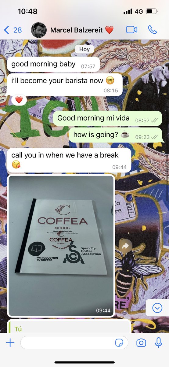 MariaBelenVeloz's tweet photo. Cuando a  tu novio no le gusta el café pero te sorprende haciendo un curso de introducción al café y barismo 🫶🏼☕️ https://t.co/RrcJRVloD7