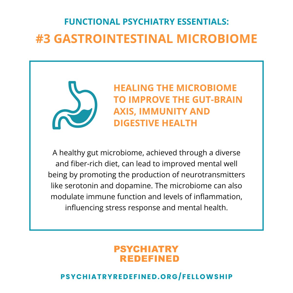 JGreenblattMD's tweet photo. π§ π¦ The gut affects the brain + the brain affects the gut. Rebalancing #guthealth & microbiota in patients is essential; it's a two-way street! Gain the latest functional protocols to improve gut-brain health in our Fellowship: https://t.co/TMGI6dnsWI #PsychiatryRedefined https://t.co/5h7bSXu93C