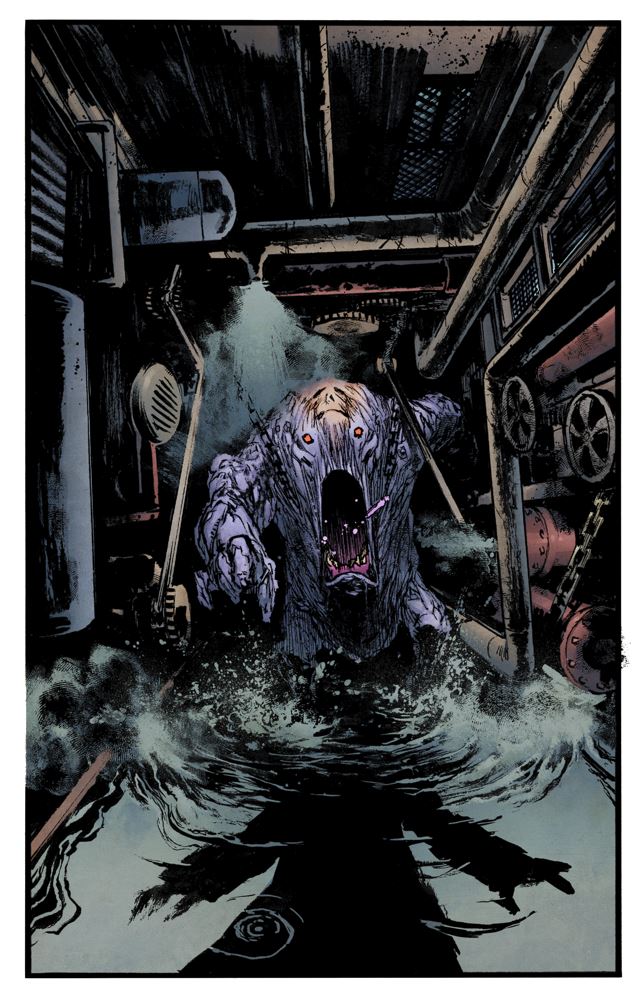 DESTINY GATE issue 2 is out in stores now, Here's a few pages- lots of fun creature stuff in this one! 