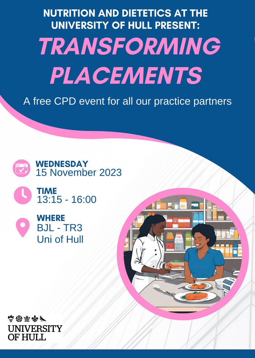 Looking forward to welcoming our practice partners who are joining us on campus tomorrow for our Transforming Placements event. See you for a 1.15pm start in the library