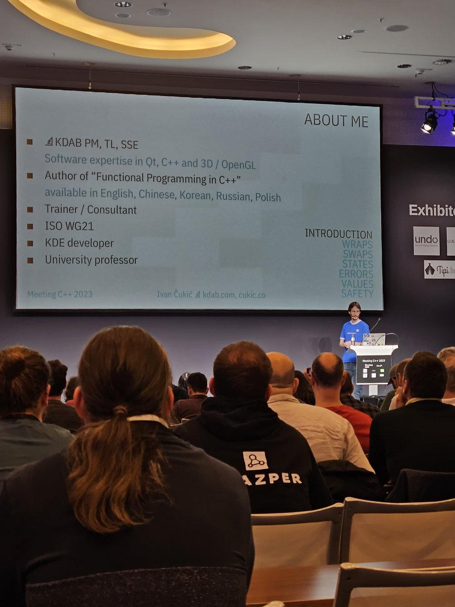fbuontempo's tweet image. #meetingCpp drawing to a close