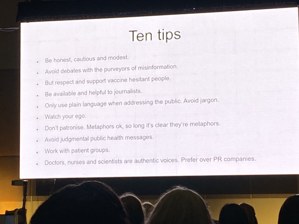 Some great tips for dealing with the media in the post covid world. Great thoughts from Nathan Geffen at #wspid2023