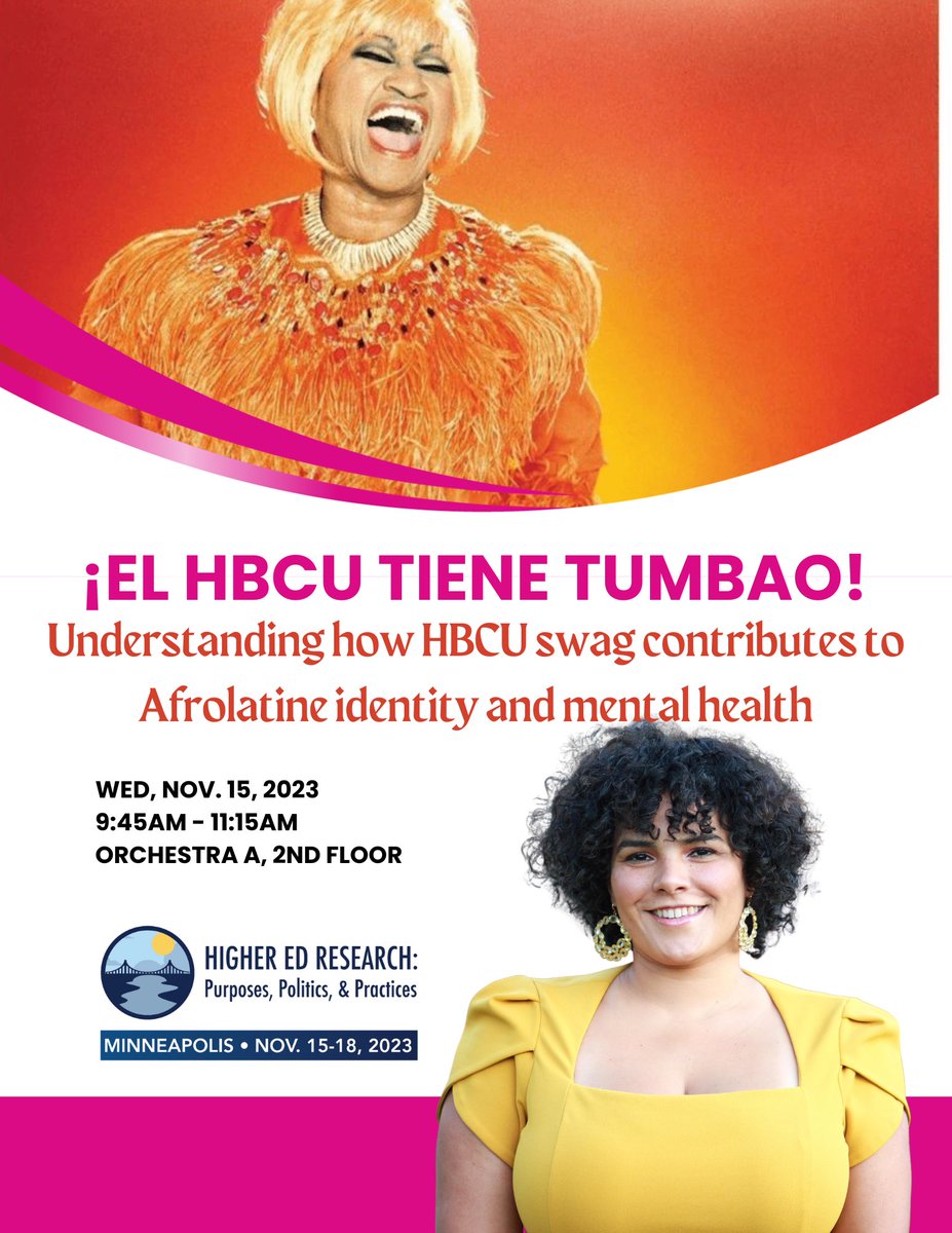 Looking forward to presenting on the findings of my dissertation research at the Association for the Study of Higher Education tomorrow! If you will be in attendance would love to connect with you at my session! <a href="/ASHE_CEP/">Council for Ethnic Participation (CEP)</a> <a href="/ASHEoffice/">ASHE</a>