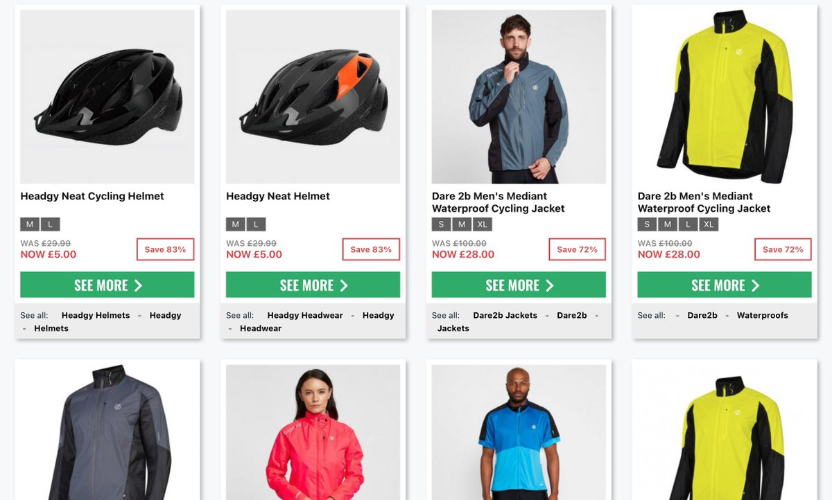 Some incredibly good deals today, starting with helmets for a fiver... bikesy.co.uk/dailydeals/