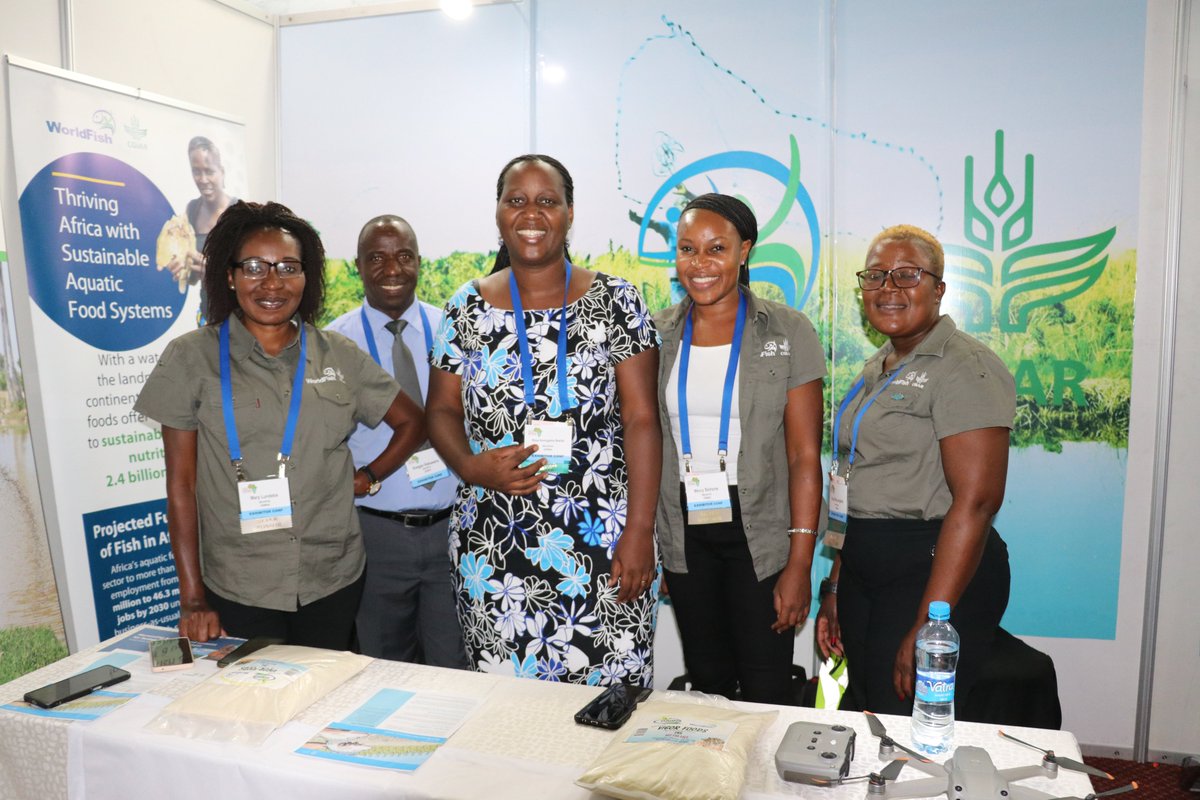 Find time to visit our stand. We look forward to interacting with you. Value chain actors are also here to share their #Innovations @WorldFishCenter at #AFRAQ23