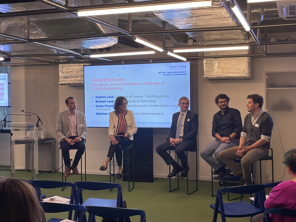 TechEthosEU's tweet photo. The TechEthos panels brought together leading minds on some extremely challenging topics: emerging issues in extended reality and the ethics and governance of climate engineering. 🧵
#ethicaltransition https://t.co/LvzVtg5kPP