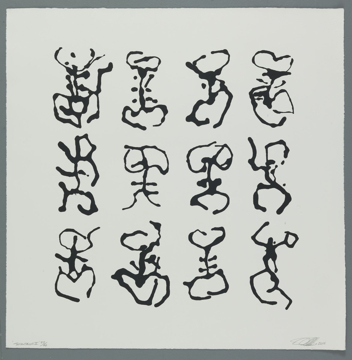 Tarantella II at PRESS: Original Prints by RWA Academicians – rwa.org.uk/products/press #peterrandallpage #bristol #contemporaryprints #prints #royalwestofenglandacademy #rwa #rwabristol #screenprint