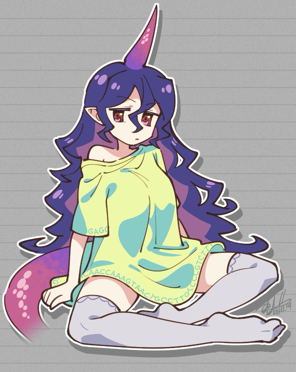 「」|敷ドのイラスト