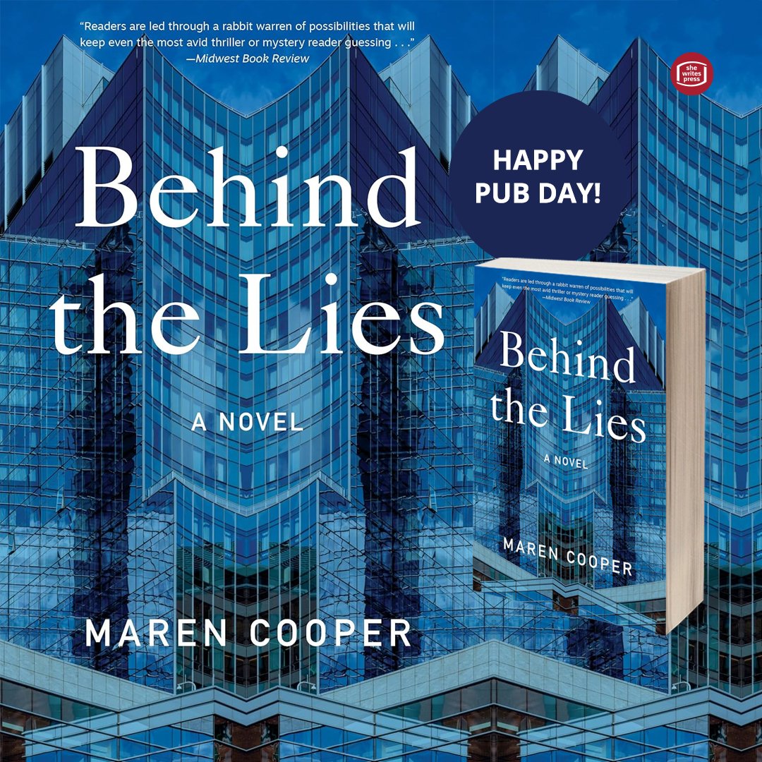 Happy Pub Day to Behind the Lies by Maren Cooper! @marenwrites Get your copy today! bookshop.org/p/books/behind…