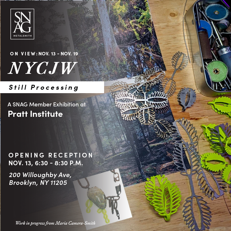 Design_CPino's tweet image. NOW &amp;gt; In New York &amp;gt; My sculptural ring was selected for the 2023 SNAG International Juried Exhibition “Still Processing” during the NYCJW at The Pratt Institute. Juried by Cappy Counard and Lorraine West. 🥳🥳🥳Attached, please find some photos. snagmetalsmith.org/exhibition/sti…