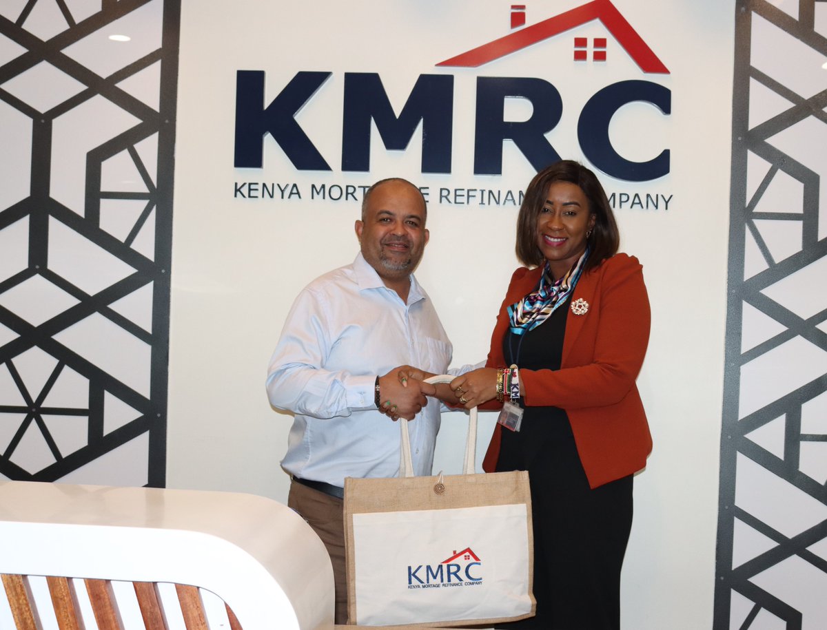kmrc_co's tweet photo. Earlier today when @JOltetia hosted @RolandPearson- VP and Executive Director-@Habitat_org  and @DanielMhina on a courtesy visit to discuss the two institutions' #partnership opportunities for purposes of transforming #AffordableHousingKE. @FFlorah @olivegitau #Partnerships https://t.co/4X4WamRuwS