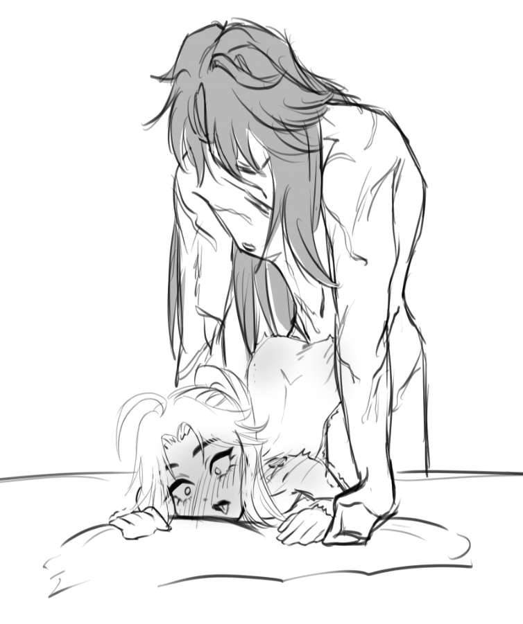 riceoverlord's tweet photo. renqing doodle from a few months back
#bladeqing #renqing 刃彦⚔️🐦 https://t.co/duvMxlg7aE
