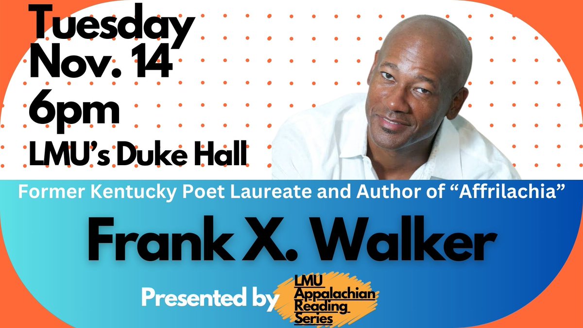 Join us tonight for <a href="/AffrilachiaX/">Frank X Walker</a> 's reading.