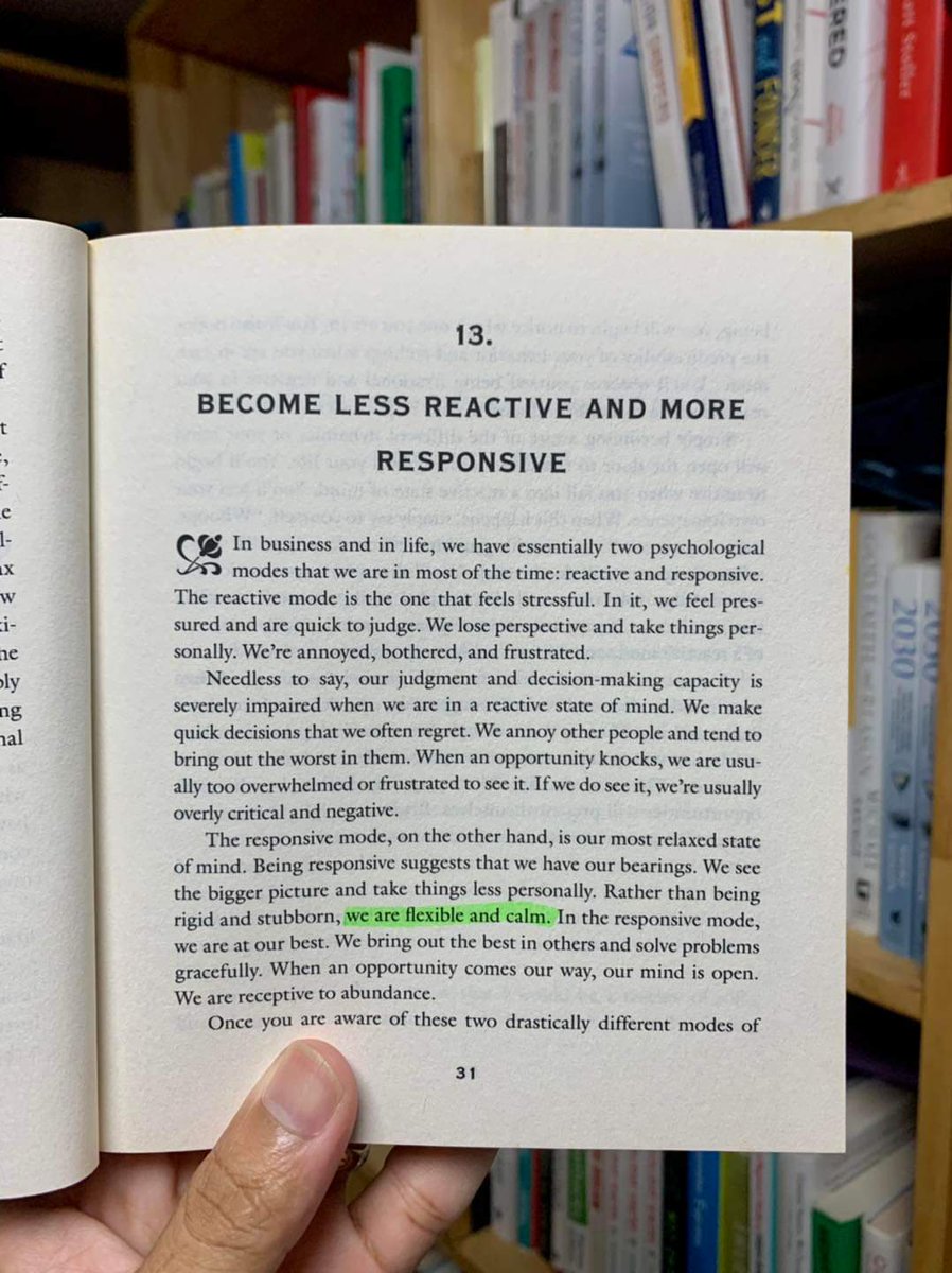 introvertdiary9's tweet image. Become less reactive and more responsive