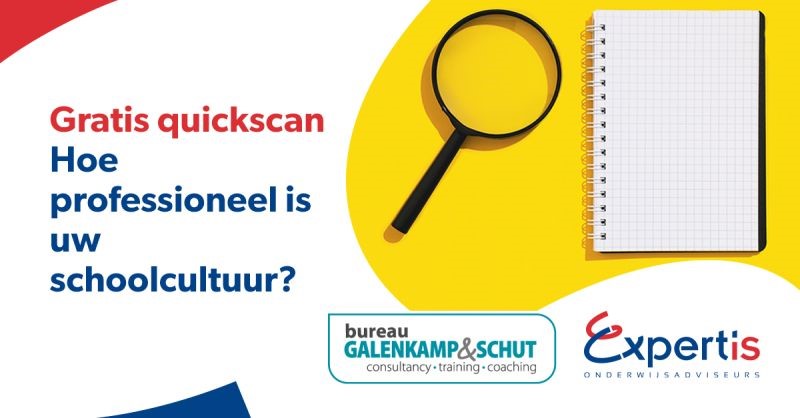 Expertisadvies's tweet photo. Onprofessioneel gedrag in de school: hoe keer je het tij?  Zet onze quickscan in, waarmee je een waardevol bewustwordingsproces in gang zet. Daarna kun je werken aan de ontwikkeling van een #professionele #schoolcultuur. Meer leren? Volg onze masterclass!  https://t.co/WzvQqa4czC https://t.co/X5UyNfqYTa